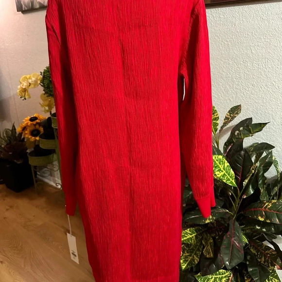 Per Se by Carlisle studded red midi dress size 12 - Picture 3 of 13